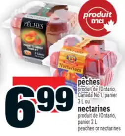 Super C PÊCHES | NECTARINES offer