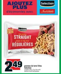 Super C POMMES DE TERRE FRITES SELECTION | SELECTION FRENCH FRIED POTATOES offer