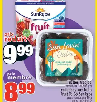 Super C DATTES MEDJOOL SUNRYPE offer