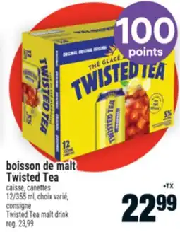 Super C BOISSON DE MALT TWISTED TEA | TWISTED TEA MALT DRINK offer