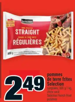 Super C POMMES DE TERRE FRITES SELECTION | FRENCH FRIED POTATOES offer