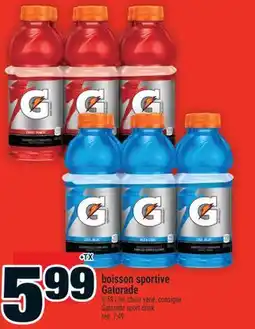 Super C BOISSON SPORTIVE GATORADE | GATORADE SPORT DRINK offer