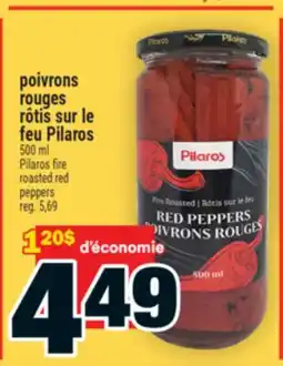 Super C POIVRONS ROUGES RÔTIS SUR LE FEU PILAROS | PILAROS FIRE ROASTED RED PEPPERS offer