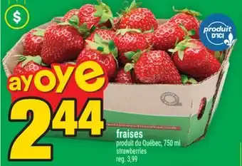 Super C FRAISES offer