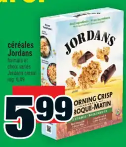 Super C CÉRÉALES JORDANS | JORDANS CEREAL offer