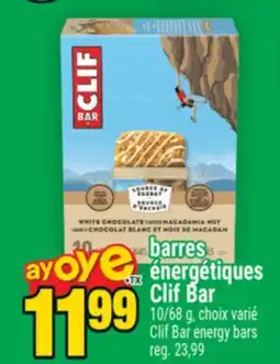 Super C BARRES ÉNERGÉTIQUES CLIF BAR | CLIF BAR ENERGY BARS offer
