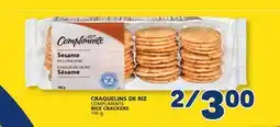 Marché Bonichoix COMPLIMENTS RICE CRACKERS offer