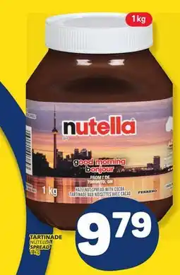 Marché Bonichoix NUTELLA SPREAD offer