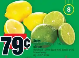 Super C LIMES OU CITRONS | LIMES OR LEMONS offer