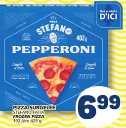 Marché Bonichoix STEFANO FAITA FROZEN PIZZA offer
