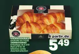 Marché Bonichoix SAVEURS DU FOUR VIENNOISERIES offer