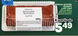 Marché Bonichoix QUARTS LOAF CAKE offer