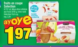 Super C FRUITS EN COUPE SELECTION | SELECTION FRUIT CUP offer