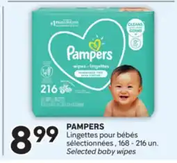 Brunet PAMPERS Lingettes pour bébés offer