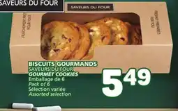 Marché Bonichoix SAVEURS DU FOUR GOURMET COOKIES offer