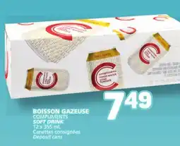 Marché Bonichoix COMPLIMENTS SOFT DRINK offer