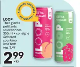 Brunet LOOP Thés glacés pétillants sélectionnés offer