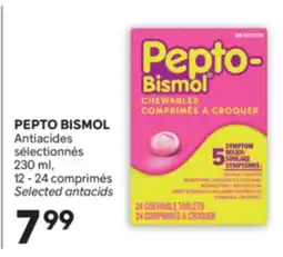Brunet PEPTO BISMOL Antiacides sélectionnés offer