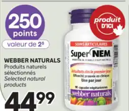 Brunet WEBBER NATURALS Produits naturels sélectionnés offer