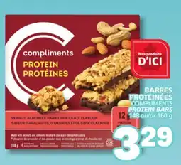 Marché Bonichoix COMPLIMENTS PROTEIN BARS offer