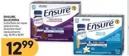 Brunet ENSURE, GLUCERNA Substituts de repas sélectionnés offer