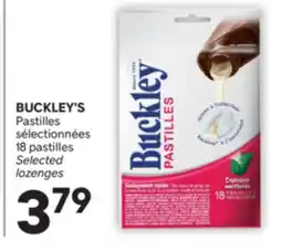Brunet BUCKLEY'S Pastilles sélectionnées offer