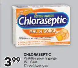 Brunet CHLORASEPTIC Pastilles pour la gorge offer
