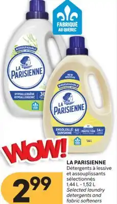 Brunet LA PARISIENNE Détergents à lessive et assouplissants sélectionnés offer