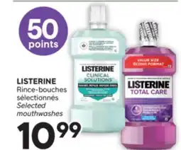 Brunet LISTERINE Rince-bouches sélectionnés offer