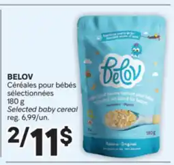 Brunet BELOV Céréales pour bébés sélectionnées offer