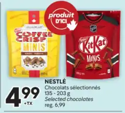 Brunet NESTLÉ Chocolats sélectionnés offer
