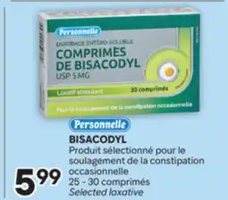Brunet PERSONNELLE BISACODYL Produit sélectionné pour le soulagement de la constipation occasionnelle offer