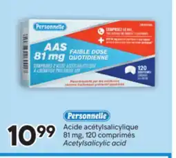 Brunet PERSONNELLE Acide acétylsalicylique 81mg offer