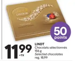 Brunet LINDT Chocolats sélectionnés offer