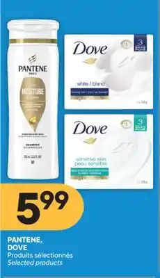 Brunet PANTENE, DOVE Produits sélectionnés offer