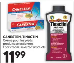 Brunet CANESTEN, TINACTIN Crème pour les pieds, produits sélectionnés offer