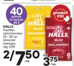 Brunet HALLS Pastilles sélectionnées offer