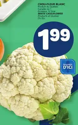 Marché Bonichoix WHITE CAULIFLOWER offer