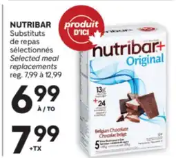 Brunet NUTRIBAR Substituts de repas sélectionnés offer