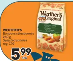 Brunet WERTHER'S Bonbons sélectionnés offer