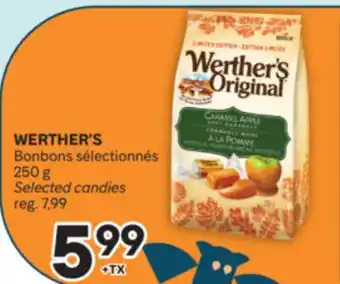 Brunet WERTHER'S Bonbons sélectionnés offer