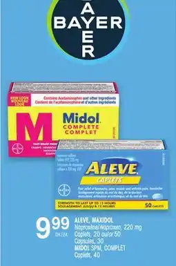Uniprix ALEVE, MAXIDOL Naproxène/Naproxen offer