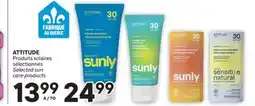 Brunet ATTITUDE Produits solaires sélectionnés offer