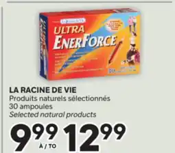 Brunet LA RACINE DE VIE Produits naturels sélectionnés 30ampoules offer