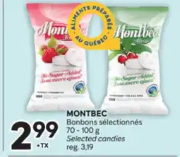 Brunet MONTBEC Bonbons sélectionnés offer