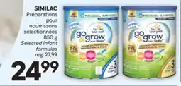 Brunet SIMILAC Préparations pour nourrissons sélectionnées offer