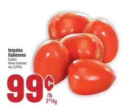 Marché Adonis TOMATES ITALIENNES | ITALIAN TOMATOES offer