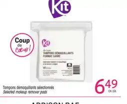 Uniprix Tampons démaquillants sélectionnés / Selected makeup remover pads offer