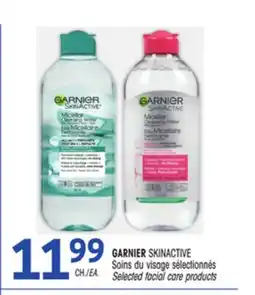 Uniprix GARNIER SKINACTIVE Soins du visage sélectionnés / Selected facial care products offer