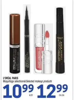 Uniprix L'ORÉAL PARIS Maquillage sélectionné/Selected makeup products offer